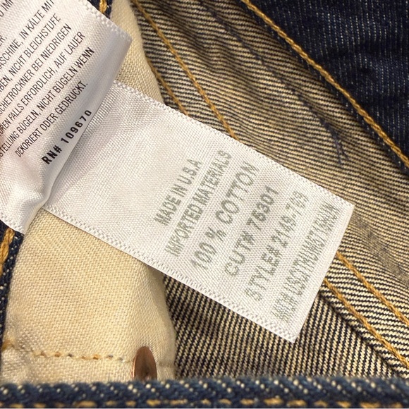 Citizens of Humanity Miro Dark Wash Barrel Leg Jeans - Picture 8 of 8